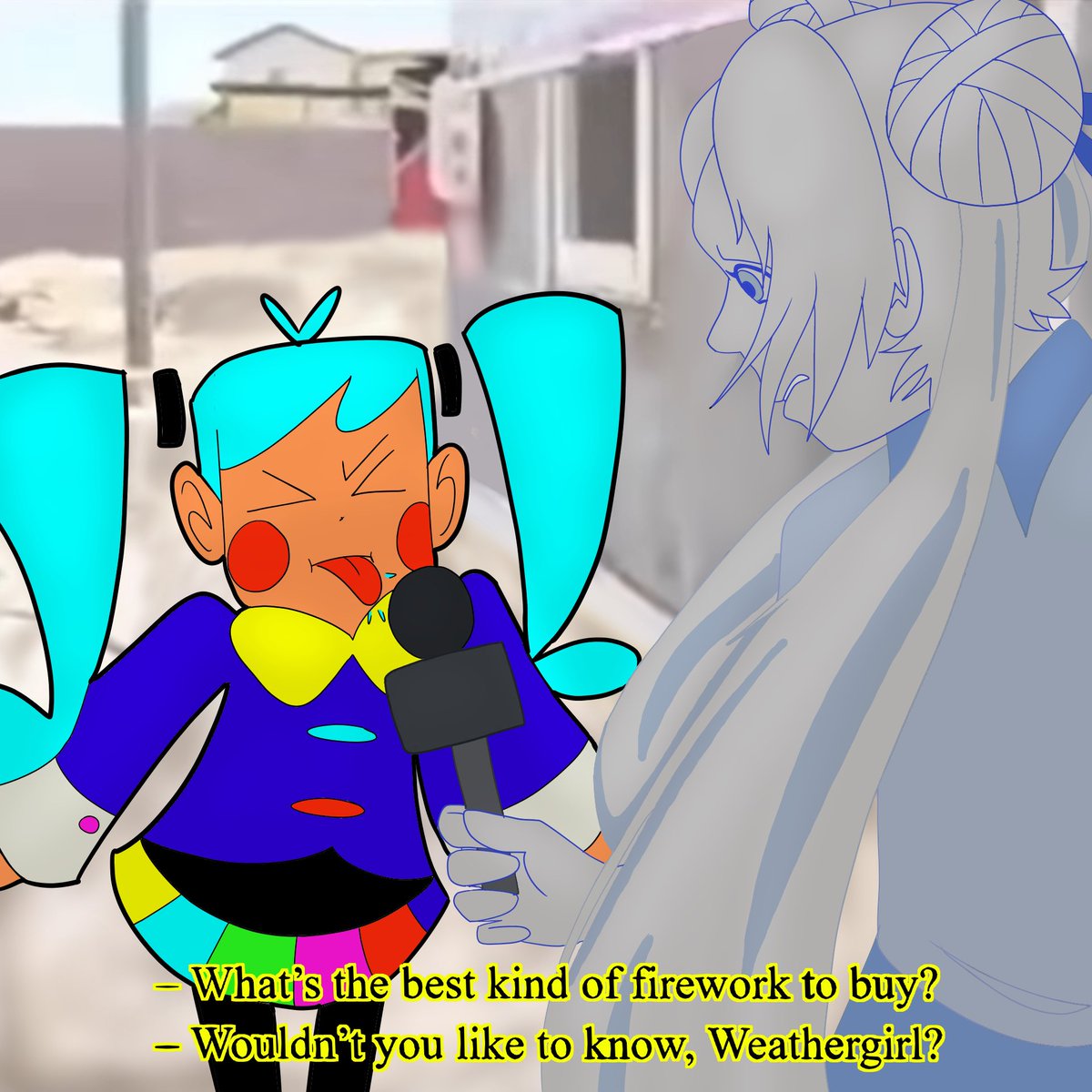 wouldn’t you like to know, weathergirl?

#flavorfoley_fa #eleanorforte