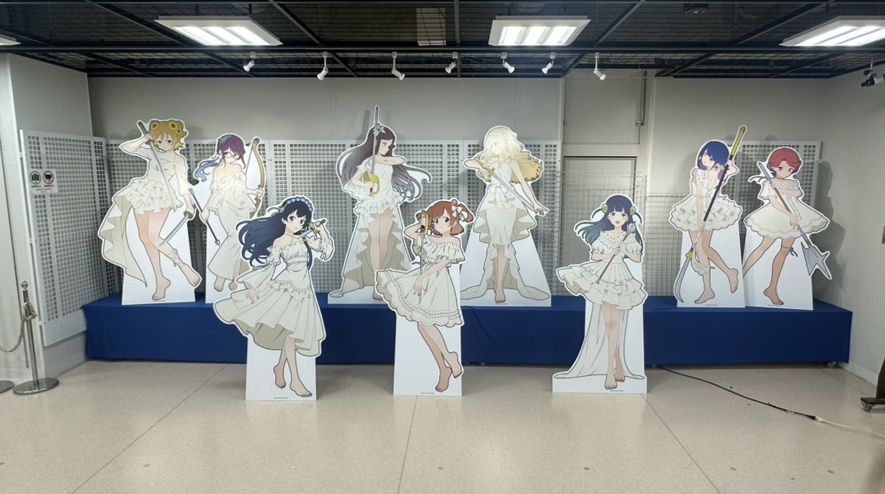 少女☆歌劇 レヴュースタァライト　飛び出し坊や風アクリルクリップ 少女☆歌劇 レヴュースタァライト 衣裳アクリルキーホルダー