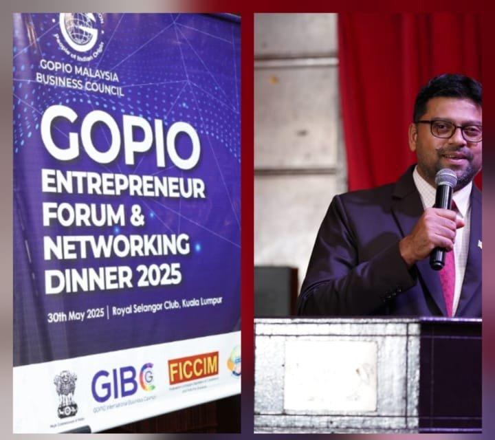 slhcmy's tweet photo. Acting HC Mr. M.I. Mohammad Rizvi addressed 250+ entrepreneurs at d vibrant #GOPIO Entrepreneur Forum in KL 🇱🇰🤝🌏. He spotlighted Sri Lanka’s political stability, economic revival &amp; rich tourism incl. the #RamayanaTrail!
#InvestSriLanka #GOPIO2025 #SriLankaRising #DiasporaPower https://t.co/7XMVaMaBj8