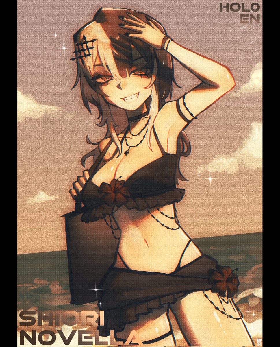 0opsien's tweet image. Summer⛱️
Vtuber fanart again:P
#ShiorinSketch