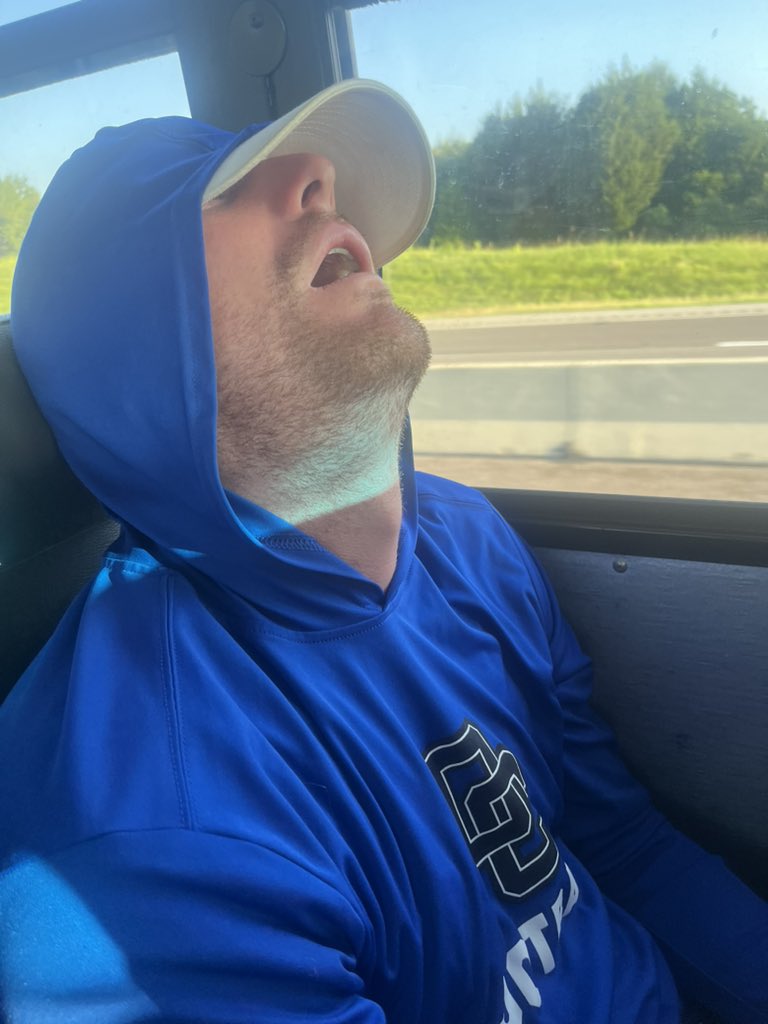 I’m not sure how but <a href="/bentleybross/">Bentley Bross</a> has to be breaking some sort of rule for sleeping on the bus before 7 on 7 <a href="/OssaaCompliance/">OSSAA COMPLIANCE</a>
