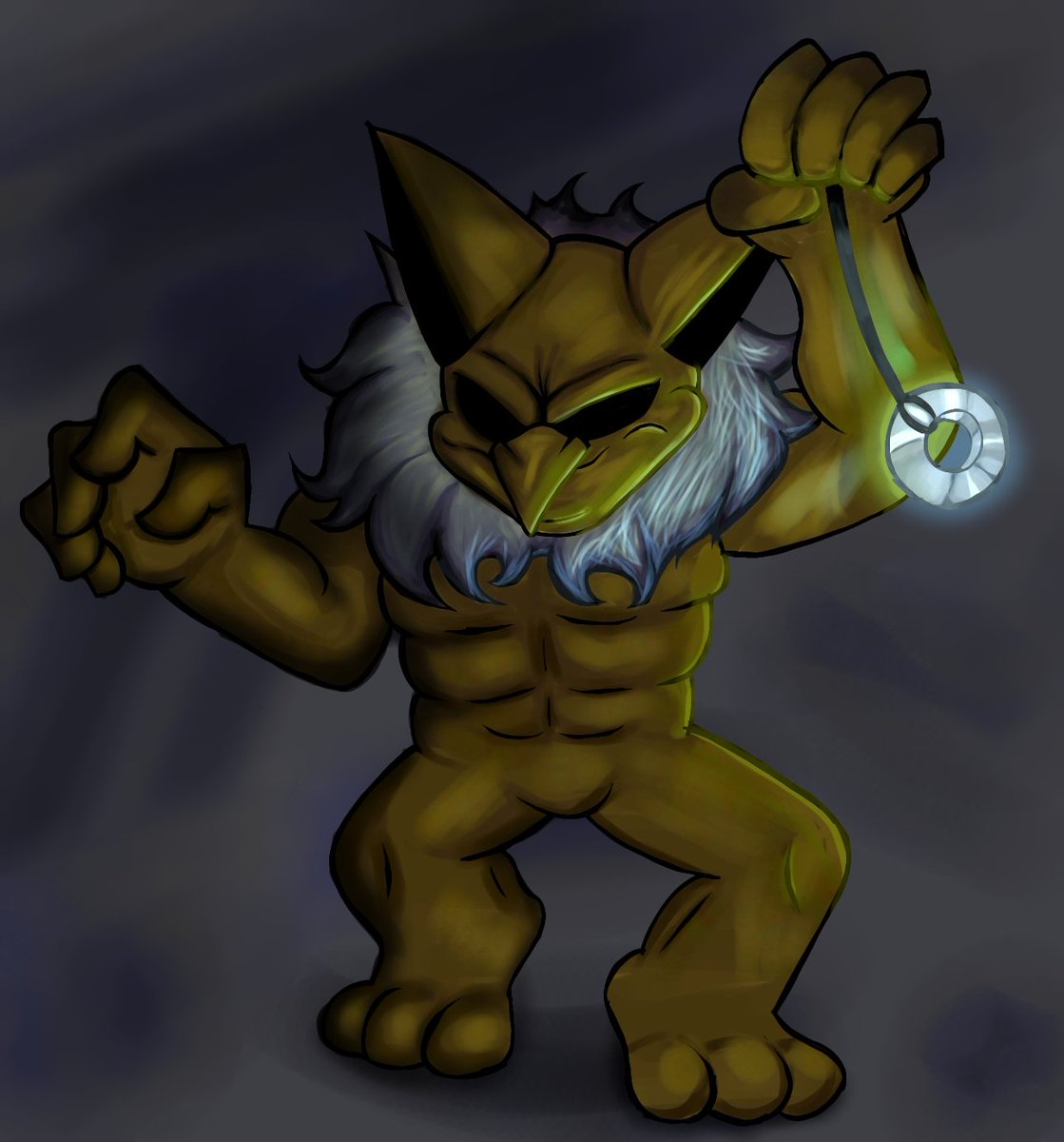 A little redraw I did of Hypno to revive the account

Before // after

#Pokemon #hypnoslullaby #FNF #drawing