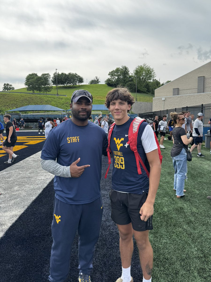 Luke Morris (@lukemorris53735) on Twitter photo Had a great camp competing against great competition and getting better at West Virginia thank you coach <a href="/CoachRodWest/">Rod West</a> for your time!
<a href="/BnlFootball/">BNL Football</a> <a href="/BNLAthletics1/">BNL Athletics</a> <a href="/brayden3tidd/">Brayden Tidd</a> <a href="/WVUfootball/">West Virginia Football</a> <a href="/CoachGF628/">Gabe Franklin</a> Had a great camp competing against great competition and getting better at West Virginia thank you coach <a href="/CoachRodWest/">Rod West</a> for your time!
<a href="/BnlFootball/">BNL Football</a> <a href="/BNLAthletics1/">BNL Athletics</a> <a href="/brayden3tidd/">Brayden Tidd</a> <a href="/WVUfootball/">West Virginia Football</a> <a href="/CoachGF628/">Gabe Franklin</a>