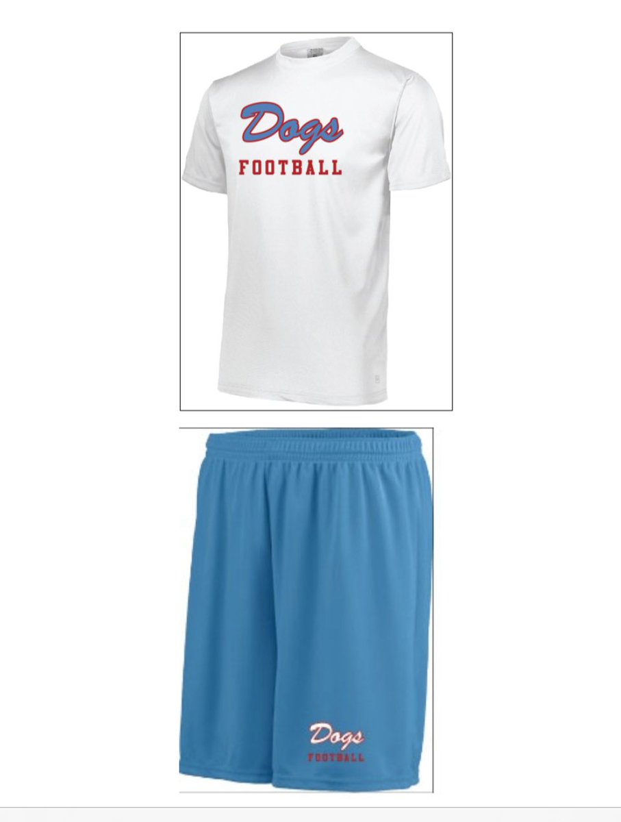 🏈 Camp Gear Pickup Alert! 🏈

Camp gear online orders are ready for pickup:

📅 Monday, June 23
⏰ 8:00–9:00 PM
📍 CP Bulldog Center located at the South end of football field

We also have a limited supply of extras available in various sizes:
👕 T-Shirts – $30
🩳 Shorts – $25