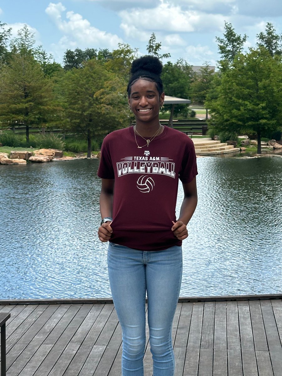 🎉 THE WAIT IS OVER… IT’S OFFICIAL! 🎉
We are beyond proud to announce that Braelyn has committed to continue her volleyball career at the Division 1 level with Texas A&amp;M University! 🏐🎓💥

Can’t wait to watch you shine in maroon and white! 💪🏼🐗💯

Gig ’em, B! 👍🏼🤘🏼🦅