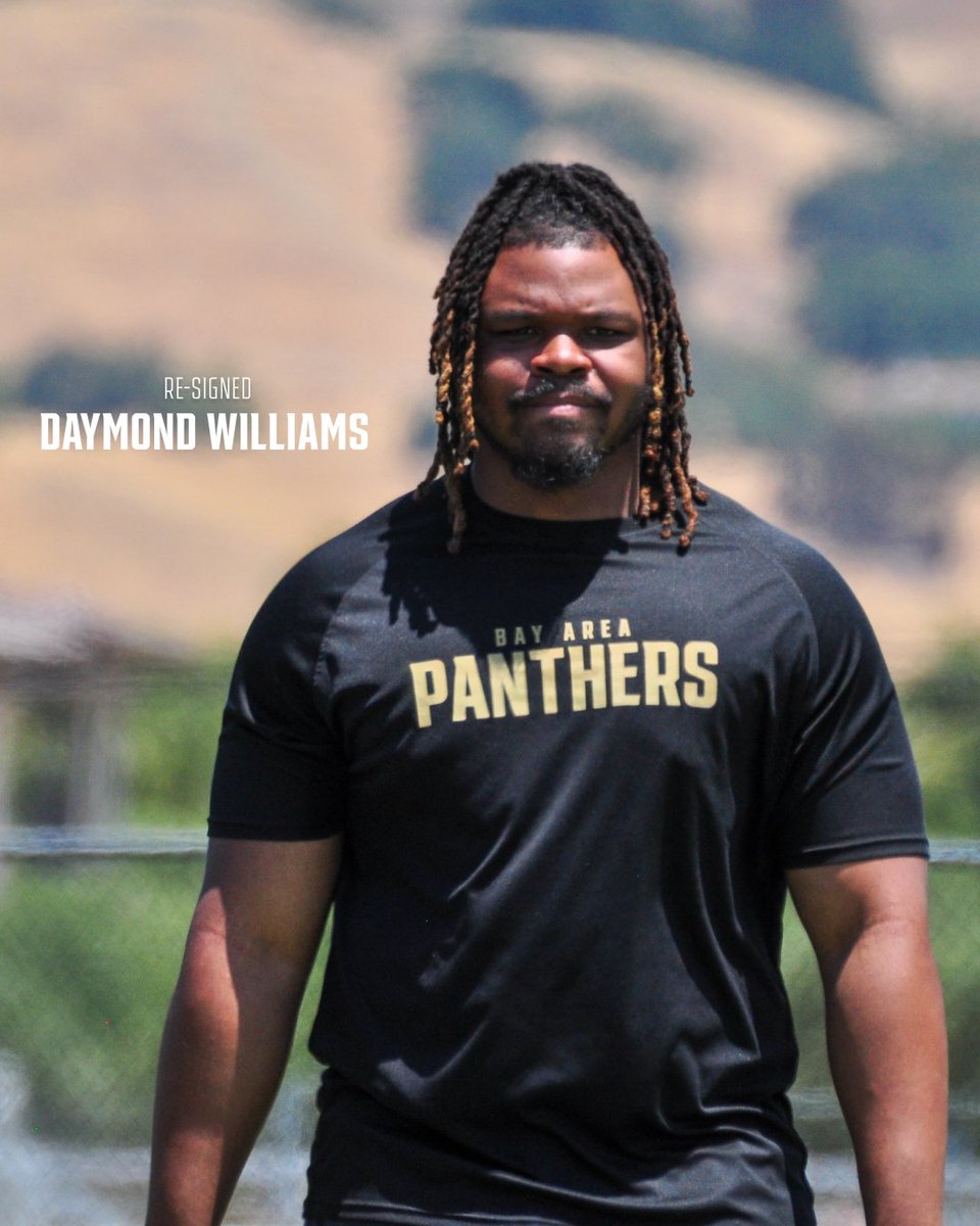 Welcome back to the Bay, @daymond_will

Daymond Williams has re-signed with the Panthers after spending time with the CFL’s Toronto Argonauts.