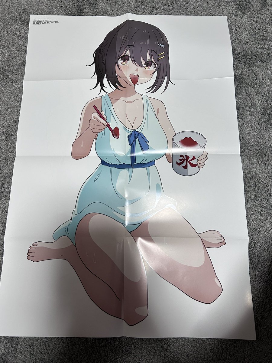 メガミマガジン付録のまこっちとルリコ可愛い😍😍 あと他にも今期