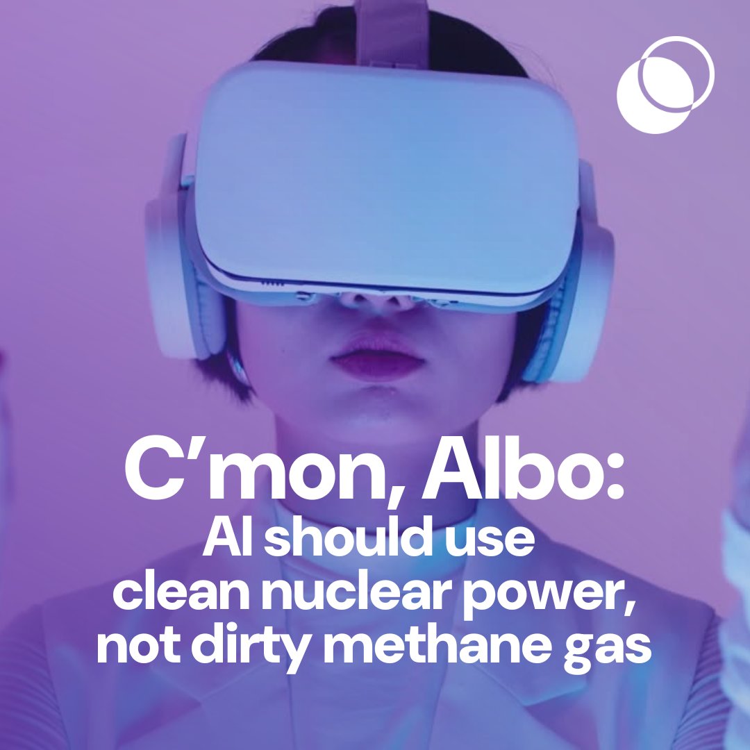 WePlanetAus's tweet image. Data centres are power hungry, and they require firm, reliable 24/7 power.
That’s why major tech companies, including Microsoft, Apple and Amazon, are investing in nuclear energy to power their data centres reliably.
Without the firm baseload power of nuclear energy, tech…