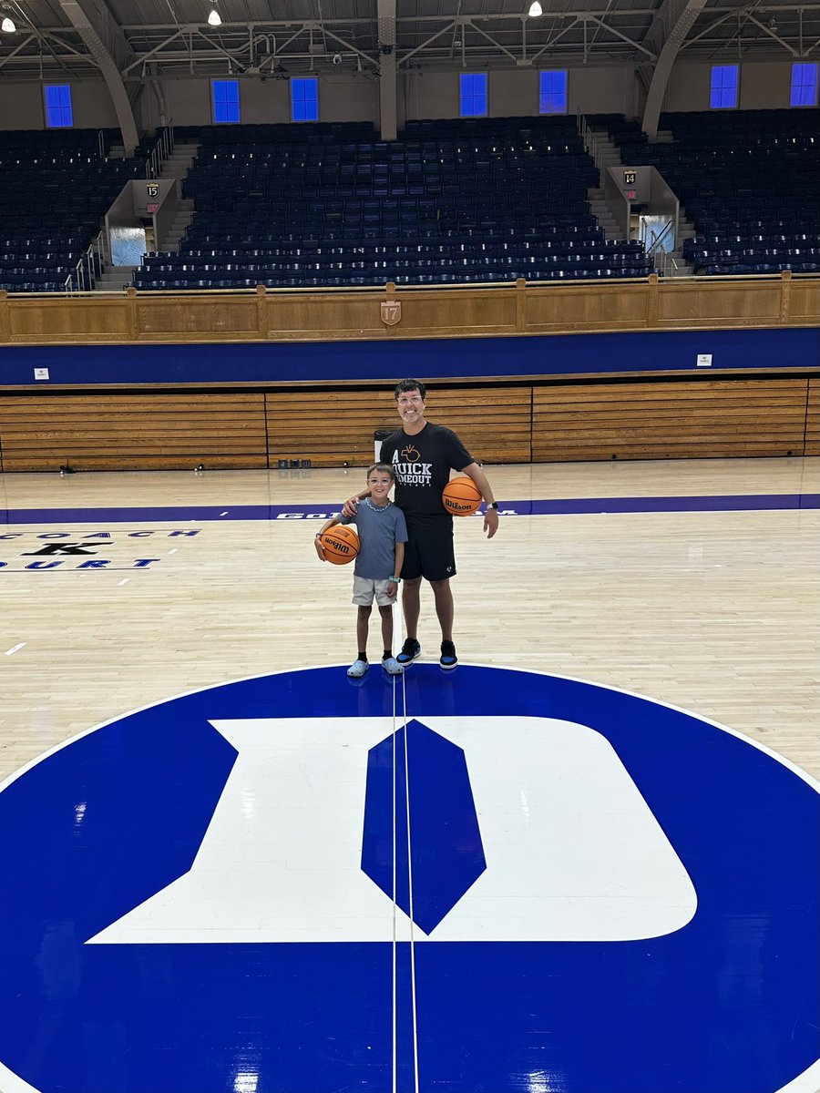 Coach Tony Miller (@tonywmiller) on Twitter photo Started working <a href="/DukeMBB/">Duke Men’s Basketball</a> camp 12 years ago, seeing all these coaches with their sons at camp and wanting to someday bring my son.
We made it! Started working <a href="/DukeMBB/">Duke Men’s Basketball</a> camp 12 years ago, seeing all these coaches with their sons at camp and wanting to someday bring my son.
We made it!