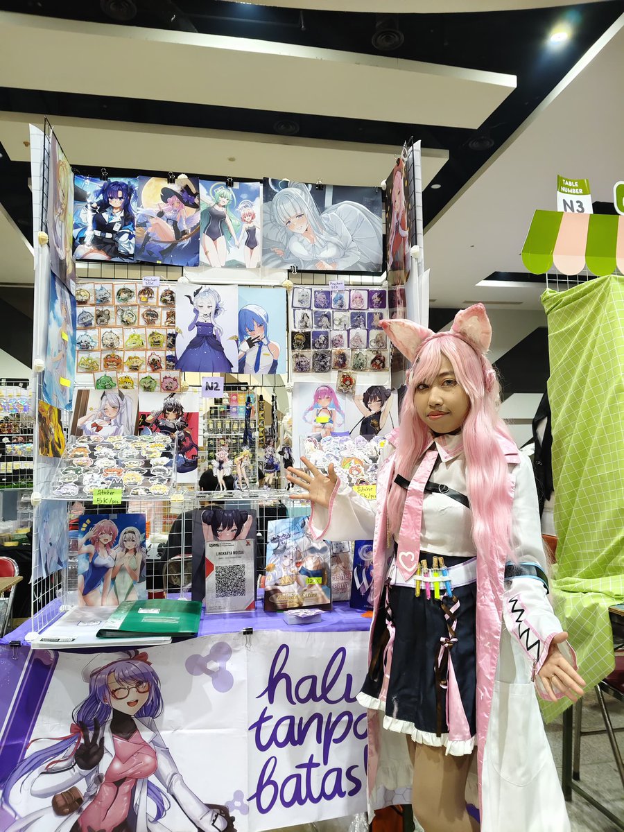 We're on #chibicon booth N2 👋