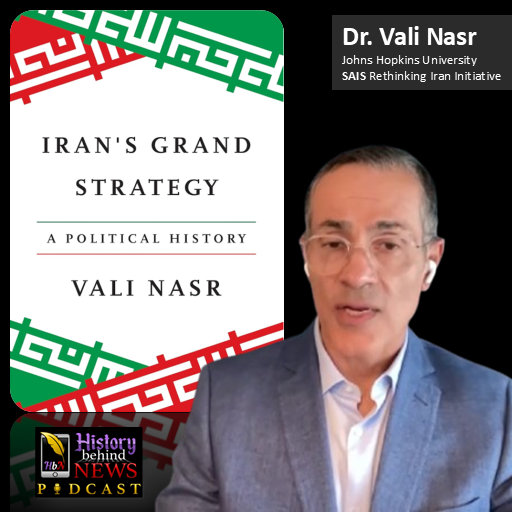 HistBehindNews's tweet photo. Kings and Ayatollahs: Iran's National Security - A History
🎧Podcast: https://t.co/FB0KchejSR

🚩In this interview: 
►What is it about Iran and its history that separates it from the rest of the Middle East? 
►Who was Reza Shah and why is he so important to Iran's modern history?  
►What was the last Shah's primary national security fear? 
►Have the Ayatollahs continued the Pahlavis' national security strategies? 
►If not, in what respects are the Ayatollahs' national security strategies different than the Pahlavis'? 
►If so, in what way are they similar? 
►What is forward defense? 
►What is scared defense? 
►What was the Shah's green plan? 

🚩About My Guest Scholar:
Dr. Vali Nasr is a professor and former dean of International Affairs and Middle East Studies at the Johns Hopkins University School of Advanced International Studies, where he is now the co-director of the SAIS Rethinking Iran Initiative.

Dr. Nasr has advised world leaders, business leaders, and senior American policymakers, including the U.S. President, Secretary of State, senior members of Congress, and presidential campaigns.

In this interview, we discuss his latest book, "Iran's Grand Strategy: A Political History".

🚩Where to find my program:
Home: https://t.co/1BCBL9PjVP
Spotify: 🎧 https://t.co/2aeXF17F3L
Apple:🎧https://t.co/OHgqrvYww4
YouTube: 🎞️ https://t.co/n9NM7UWTon

▶️Adel Aali,
Host & Producer
History Behind News podcast
Scholars Unravel Middle East podcast

►177 Scholars & Counting:
Our guests are scholars in prestigious institutions, such as Oxford, Yale, Caltech, Harvard, MIT, Stanford, the Hoover Institution, Quincy Institute for Responsible Statecraft, King's College London, Princeton University, Notre Dame, Dartmouth College, Columbia University, the Atlantic Council, Duke, University of Michigan, Rhodes College, Northwestern Law, Vanderbilt University, US Naval War College, Air Command and Staff College, Marine Corp University, UVA, Johns Hopkins, Cornell, NYU, Rice, University of Chicago, Baylor University, USC, UC Berkeley, UCSF, UCI, UCSD, UC Davis, UCR, Hebrew University of Jerusalem, the Israel Democracy Institute, University of Aberdeen, Universidad Complutense de Madrid, University of Navarra, University of Seville, Helsinki University, Diego Portales University (Chile), Lund University (Sweden), University of Edinburgh, Near East University (Türkiye), Cardiff University, the Free University of Berlin and many others.
They include Pulitzer Prize winners, former White House advisors and other high-ranking government officials, and current and former senior reporters at The Wall Street Journal. Many have testified in Congressional hearings and others frequently contribute to major media outlets and widely read publications, ranging from the BBC, NPR, PBS and CNN to The Wall Street Journal and The New York Times.
Learn more about History Behind News at https://t.co/1BCBL9PjVP

@vali_nasr #Iran #iranisraelwar