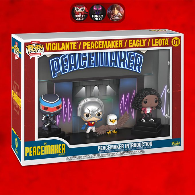 Is The Peacemaker S2 Trailer out? (@peacmakrhypeguy) on Twitter photo First look at the new Peacemaker Intro Funko POP! Coming soon 🔥
Credit to <a href="/ScarletJokerTWT/">The Scarlet Joker</a> First look at the new Peacemaker Intro Funko POP! Coming soon 🔥
Credit to <a href="/ScarletJokerTWT/">The Scarlet Joker</a>