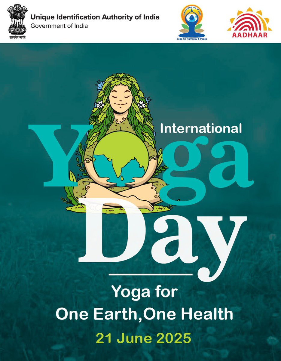 Celebrating the unifying power of yoga across the globe for ‘One Earth, One Health’ fostering global well-being. Happy International Yoga Day!

#InternationalDayofYoga2025 #YogaForOneEarthOneHealth #IDY2025