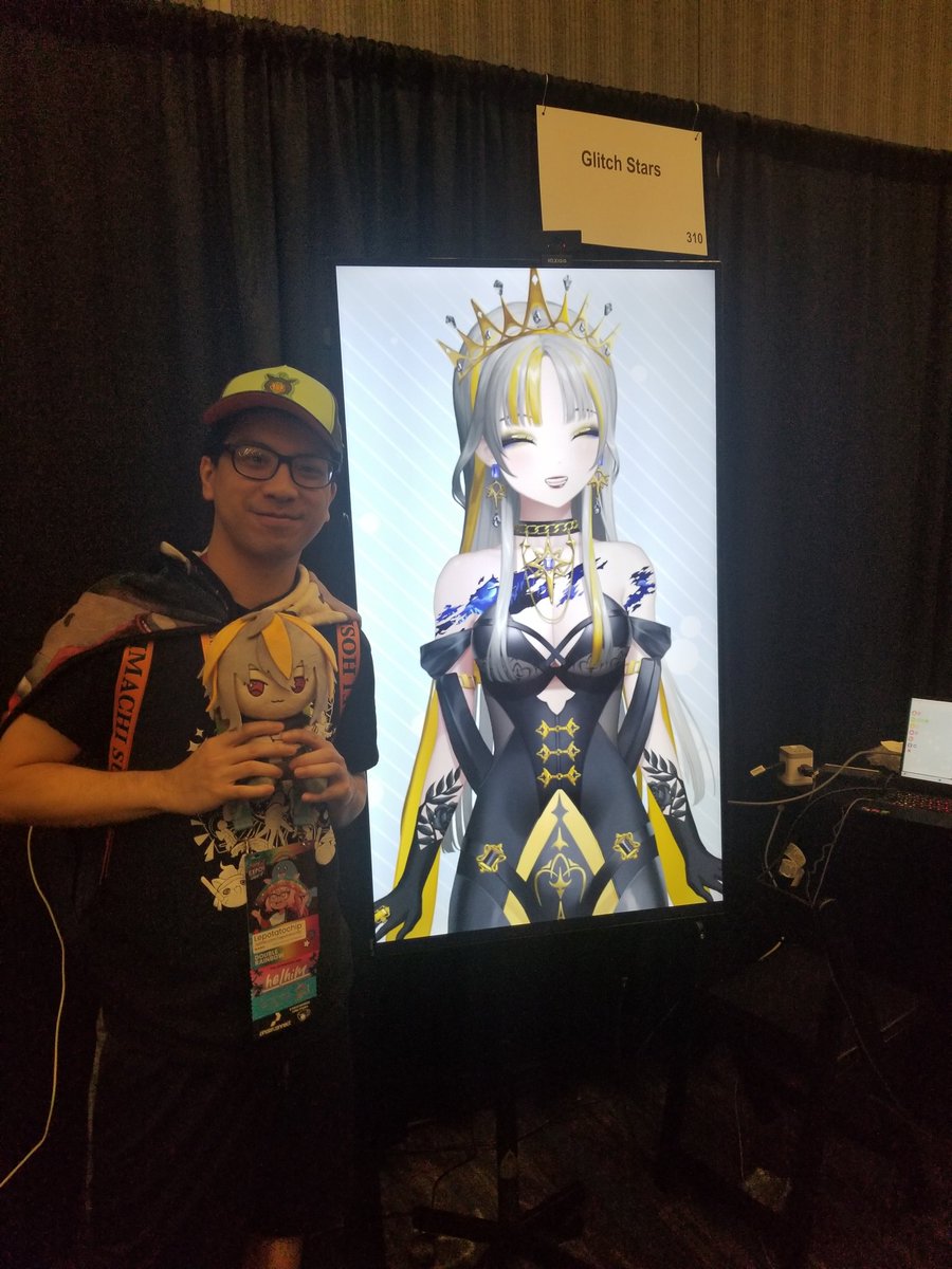 Lepotatochip's tweet photo. Got to meet #SunnySplosion!! She's so fun to talk to glad I got to chat with her for a few minutes! #AnySunny https://t.co/h9XFT8tXXn