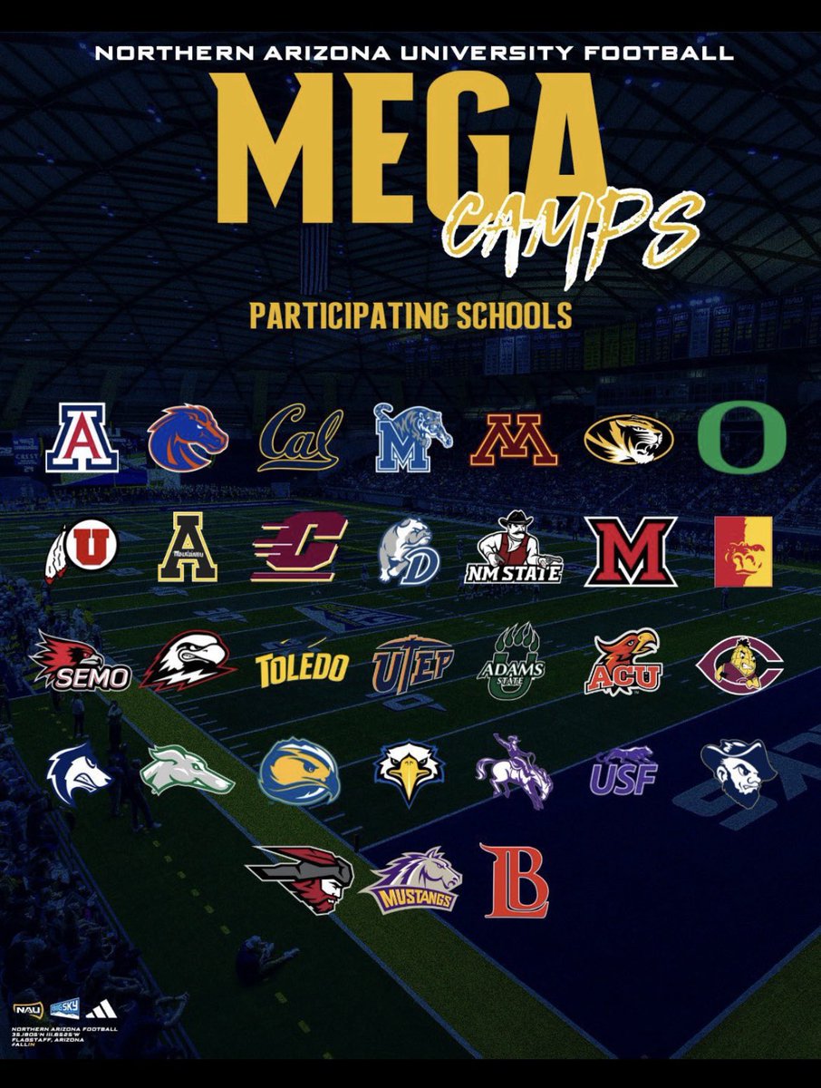 Arnel Ahmetovic (@arnelahmet9037) on Twitter photo I look forward to competing at the <a href="/NAU_Football/">NAU Football</a> Mega camp tomorrow.
<a href="/Coachbwright4/">Brian Wright</a> <a href="/coachpjlondon/">PJ London</a> <a href="/TimRoschmann/">Tim Roschmann</a>
<a href="/oc_football/">O'Connor Football</a> <a href="/bkullos/">Coach Ben Kullos</a> <a href="/CoachTDeVito/">Coach DeVito</a> <a href="/qbcoach_evan/">qbcoach_evan</a> <a href="/QBHitList/">QBHitList.com</a> <a href="/JUSTCHILLY/">Just Chilly</a> <a href="/BJMedia1/">BJ Media</a> <a href="/612Qs/">612 Quarterbacks</a> <a href="/quarterbackmag/">Quarterback Magazine</a> I look forward to competing at the <a href="/NAU_Football/">NAU Football</a> Mega camp tomorrow.
<a href="/Coachbwright4/">Brian Wright</a> <a href="/coachpjlondon/">PJ London</a> <a href="/TimRoschmann/">Tim Roschmann</a>
<a href="/oc_football/">O'Connor Football</a> <a href="/bkullos/">Coach Ben Kullos</a> <a href="/CoachTDeVito/">Coach DeVito</a> <a href="/qbcoach_evan/">qbcoach_evan</a> <a href="/QBHitList/">QBHitList.com</a> <a href="/JUSTCHILLY/">Just Chilly</a> <a href="/BJMedia1/">BJ Media</a> <a href="/612Qs/">612 Quarterbacks</a> <a href="/quarterbackmag/">Quarterback Magazine</a>