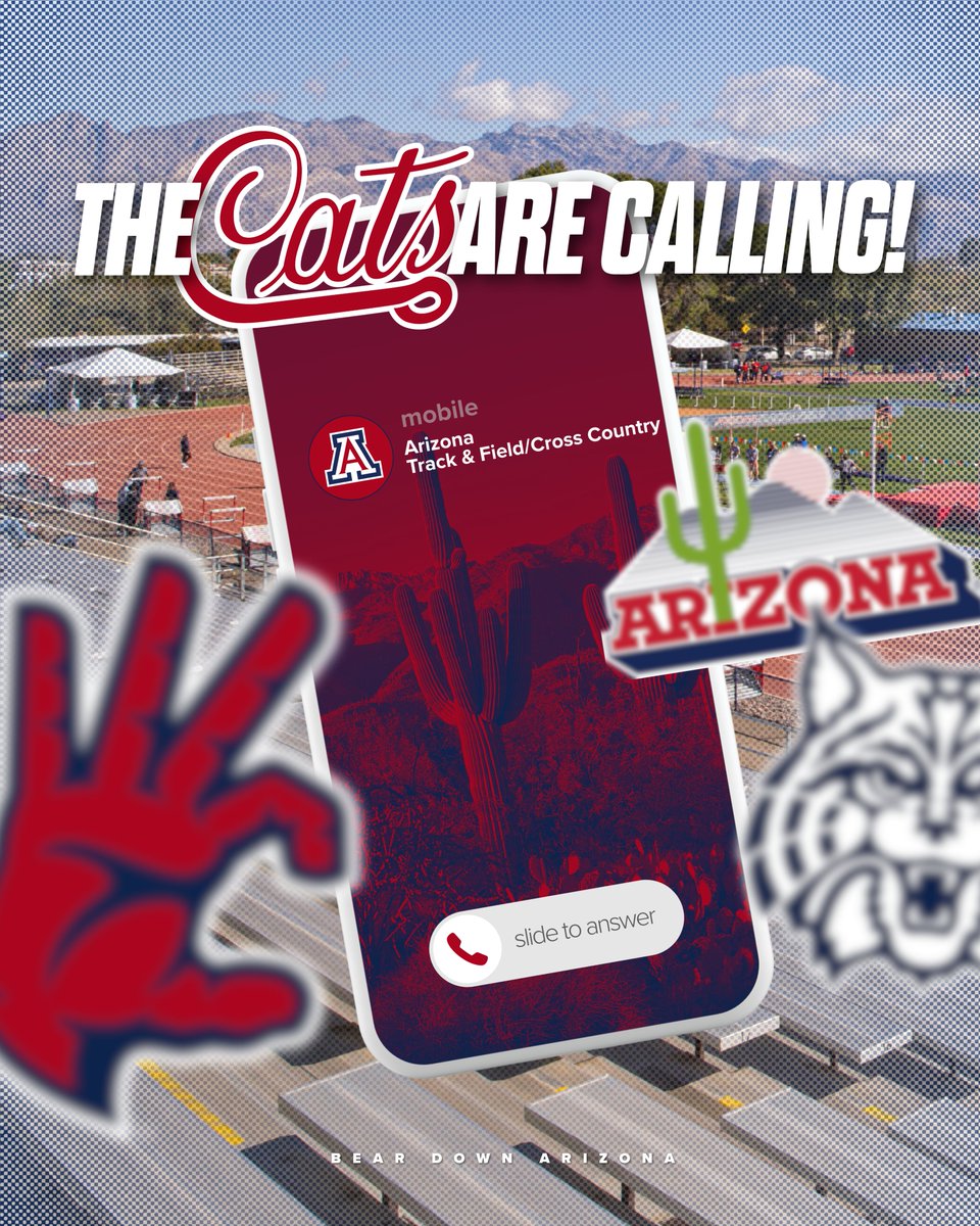 ArizonaTrack's tweet image. Who's Next? 🐻⬇️
Calling future Cats📲
#BearDown