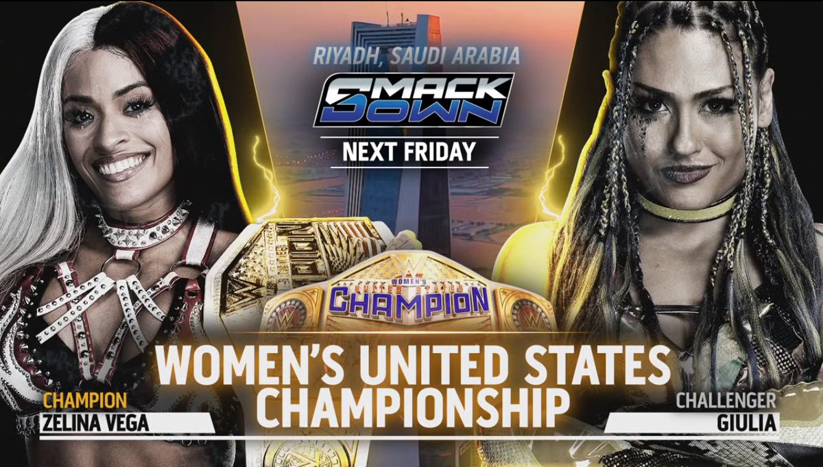 🚨 QUEM É VIVO, SEMPRE APARECE!

Zelina Vega enfrentará Giulia pelo Women's US Title no próximo #SmackDown!

Apostas?