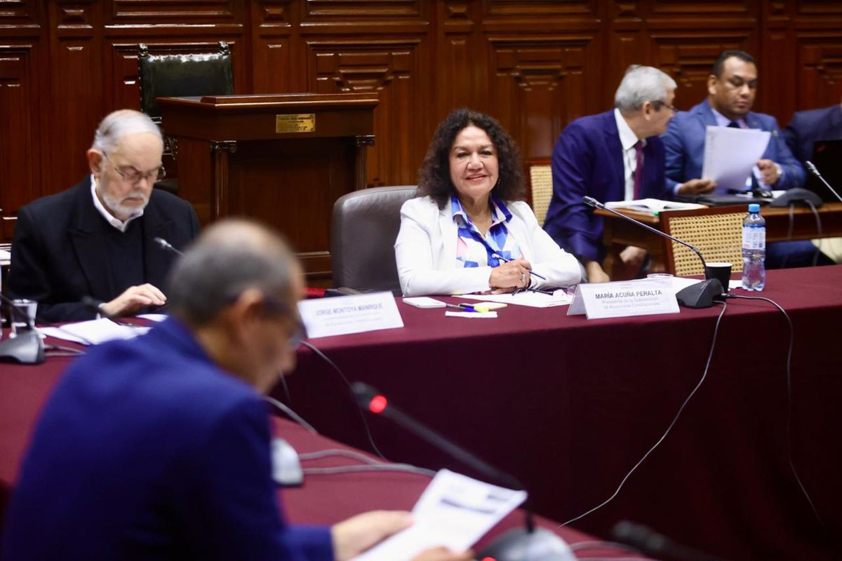 ▶️La Subcomisión de Acusaciones Constitucionales a cuenta de ingreso de diez denuncias constitucionales.👉ow.ly/g9we50WehLB
