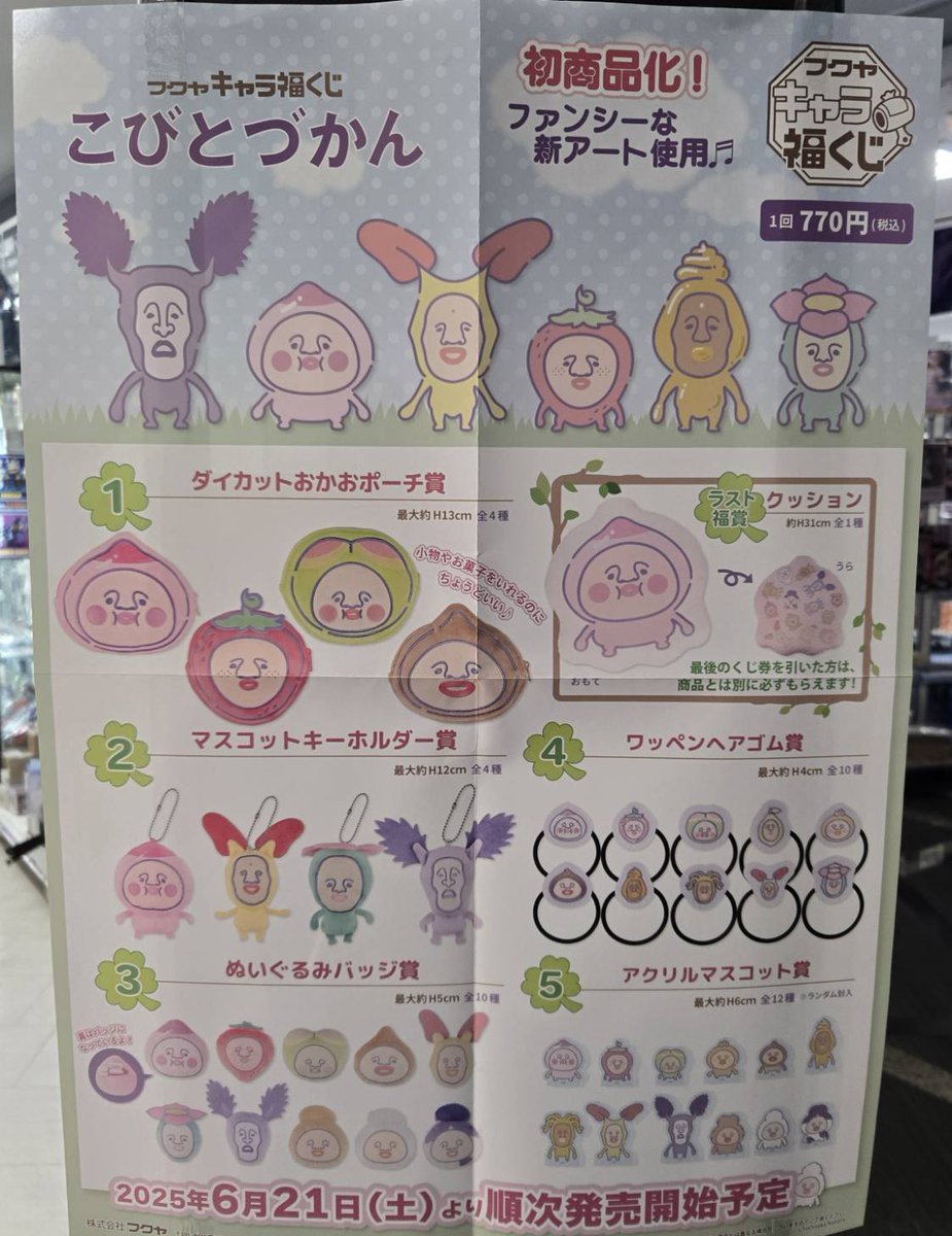 サンリオ　こびとづかん 当りくじ　キーホルダー　全4種 サンリオ こびとづかん 当りくじ キーホルダー 全4種