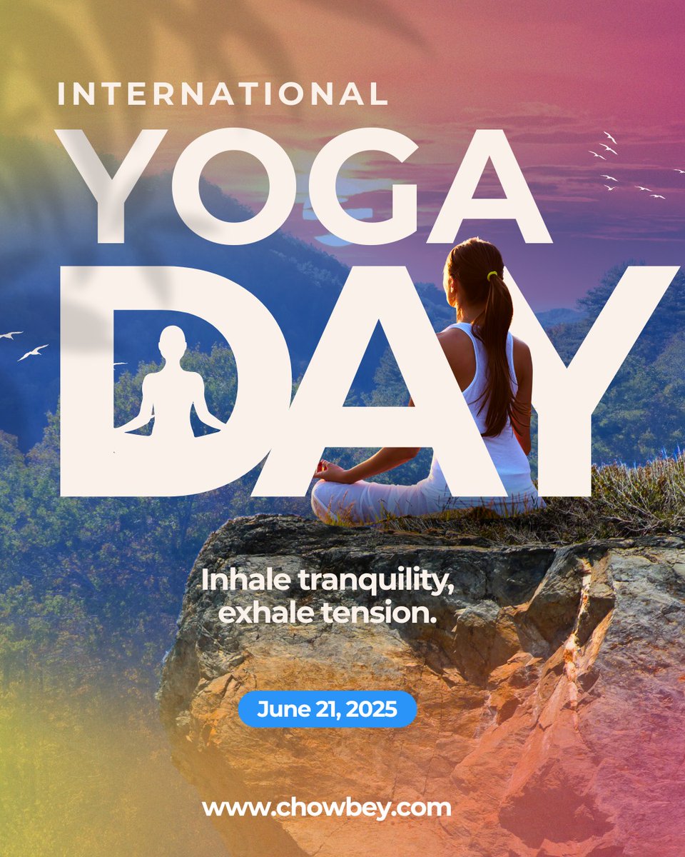 Yoga unites body, mind and nature.
This #InternationalYogaDay2025 let's move towards balance and harmony within and around us.
#YogaForOneEarthOneHealth
