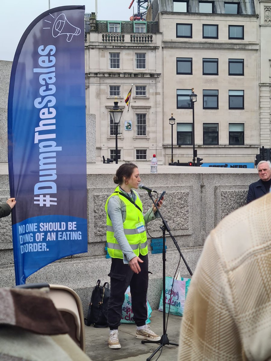 Please note there are a number of events and protests in London today. 

If you're joining us for the #DumpTheScales March please stay with our group (follow the blue DTS banners), stay safe and avoid any disruptive behaviour. 💜

See you soon!
