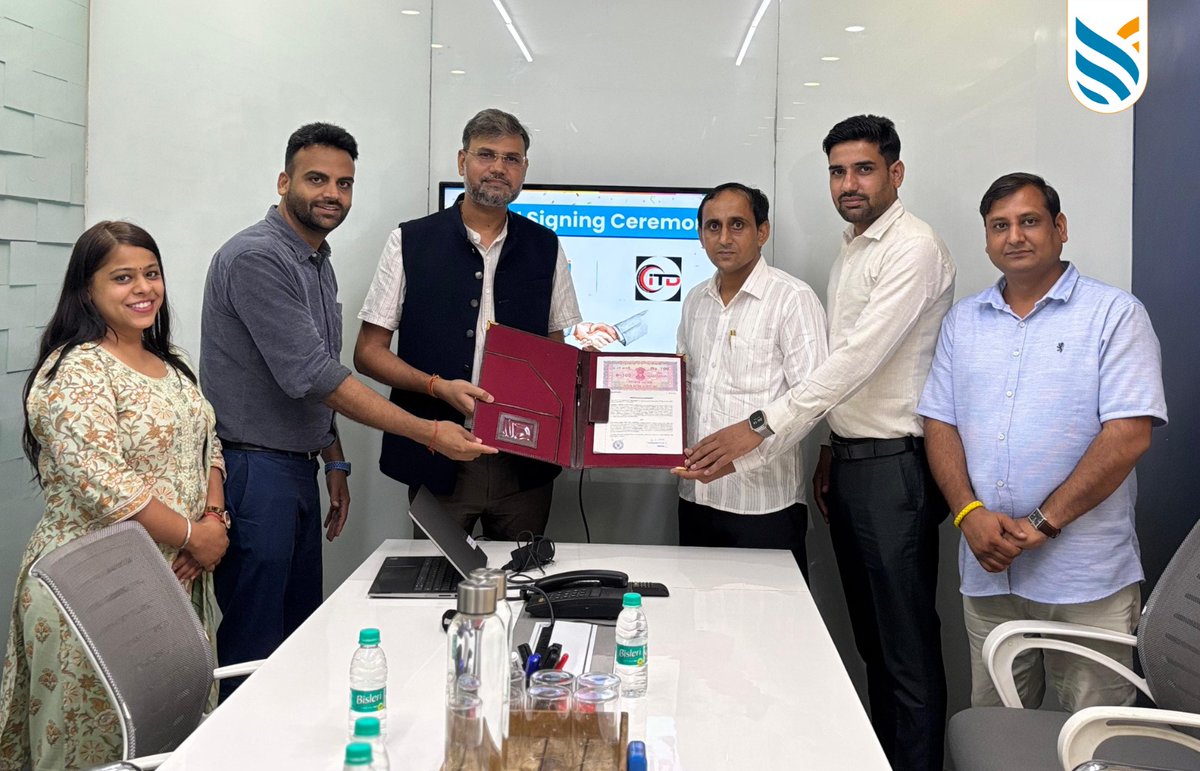 medhaviskills's tweet photo. We have signed an MoU with ITD Education Pvt. Ltd. to deliver industry-aligned skilling, upskilling, and reskilling programs under NSQF/NHEQF frameworks. Together, we’re bridging the gap between education and employment.

#MSU #SkillDevelopment #NEP2020 https://t.co/98n5AhNFZK