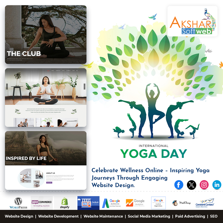 aksharsoftweb's tweet image. Celebrate Wellness Online – Inspiring Yoga Journeys Through Engaging Website Design

#CelebrateWellness #MindfulDesign #DigitalWellness #WellnessWebsite #EngagingDesign #WebsiteWithSoul #SereneWebDesign #FlowOnline #CalmDesign #UserExperienceMatters