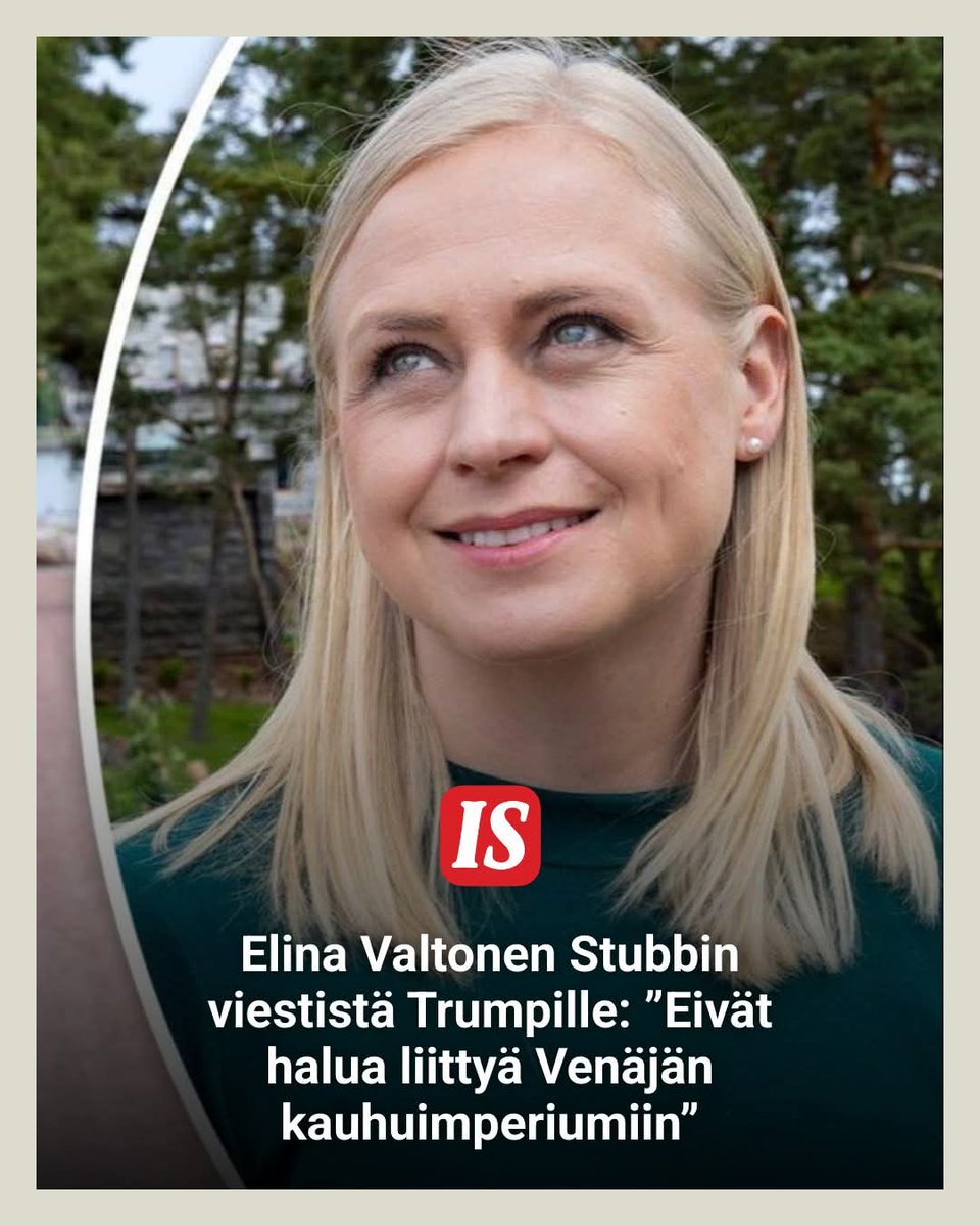 Kyllä meillä on kauhuimpeuriumia täällä Eurostoliitossa ihan omasta takaa. 
Ei jäädä kakkosiksi. 
PS. Suomi on sodassa Venäjää vastaan.

-Hanna Crowe

is.fi/politiikka/art…