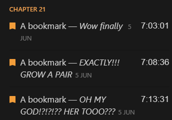 My notes for Ophelia 😭😭