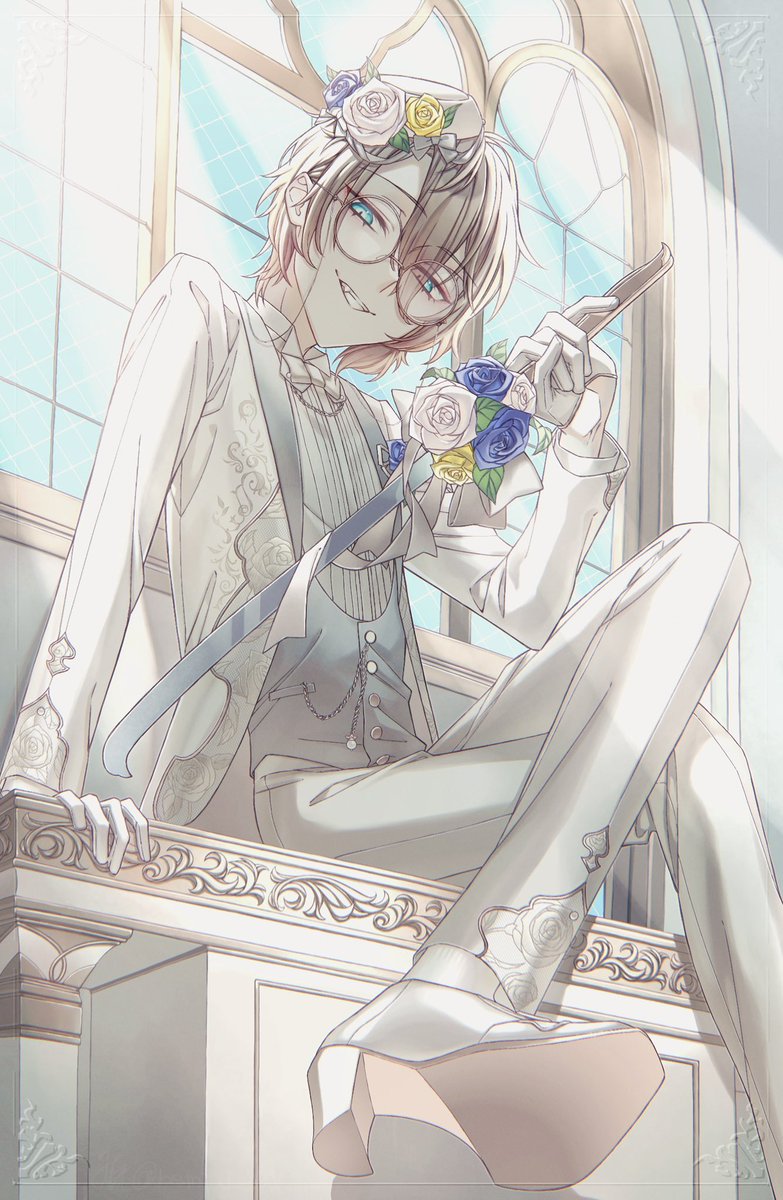 remingu_490's tweet photo. ジューンブライドな帽子屋(細剣)の幻覚を描きました https://t.co/Fn0EDsBkZ7