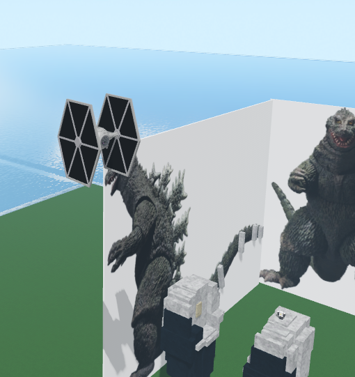 Viola94600314's tweet image. I MADE A TIE FIGHTER AND IM PROUD
#roblox #btools #robloxbuild (yes it flies)