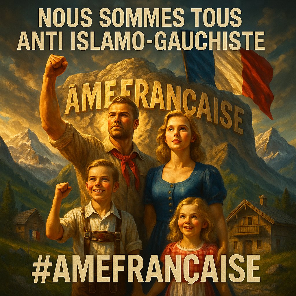Titou 🇨🇵🇷🇪 (@titouone) on Twitter photo 🇨🇵📣 BOOST ÂME FRANÇAISE — 21/06
Chaque jour, 10 patriotes d' Âme Française seront mis en lumière.
💥<a href="/ChDisset/">🇨🇭 𝕮𝖍𝖆𝖗𝖑𝖊𝖘 𝕯𝖎𝖘𝖘𝖊𝖙</a>
💥<a href="/VosgesRenard/">IFDK 🇫🇷🤙</a>
💥<a href="/Pascal11703/">Pascal Garos</a>
💥<a href="/JMensuel23619/">Jack 11🇫🇷</a>
💥<a href="/XCappelaere1/">xavier CAPPELAERE</a>
💥<a href="/legrand_ya/">JOHNY PATCHEKO 🇫🇷⚜️🌿</a>
💥<a href="/Bourlon_de_Soft/">Bourlon de Soft</a>
💥<a href="/ntwolfmother/">Nat de Wolf</a>
💥<a href="/CocoHee710/">🇫🇷Aurore💙🤍❤️</a>
💥<a href="/FuriozaMaga/">FURIOZA R ! 🌿💤</a> 🇨🇵📣 BOOST ÂME FRANÇAISE — 21/06
Chaque jour, 10 patriotes d' Âme Française seront mis en lumière.
💥<a href="/ChDisset/">🇨🇭 𝕮𝖍𝖆𝖗𝖑𝖊𝖘 𝕯𝖎𝖘𝖘𝖊𝖙</a>
💥<a href="/VosgesRenard/">IFDK 🇫🇷🤙</a>
💥<a href="/Pascal11703/">Pascal Garos</a>
💥<a href="/JMensuel23619/">Jack 11🇫🇷</a>
💥<a href="/XCappelaere1/">xavier CAPPELAERE</a>
💥<a href="/legrand_ya/">JOHNY PATCHEKO 🇫🇷⚜️🌿</a>
💥<a href="/Bourlon_de_Soft/">Bourlon de Soft</a>
💥<a href="/ntwolfmother/">Nat de Wolf</a>
💥<a href="/CocoHee710/">🇫🇷Aurore💙🤍❤️</a>
💥<a href="/FuriozaMaga/">FURIOZA R ! 🌿💤</a>
