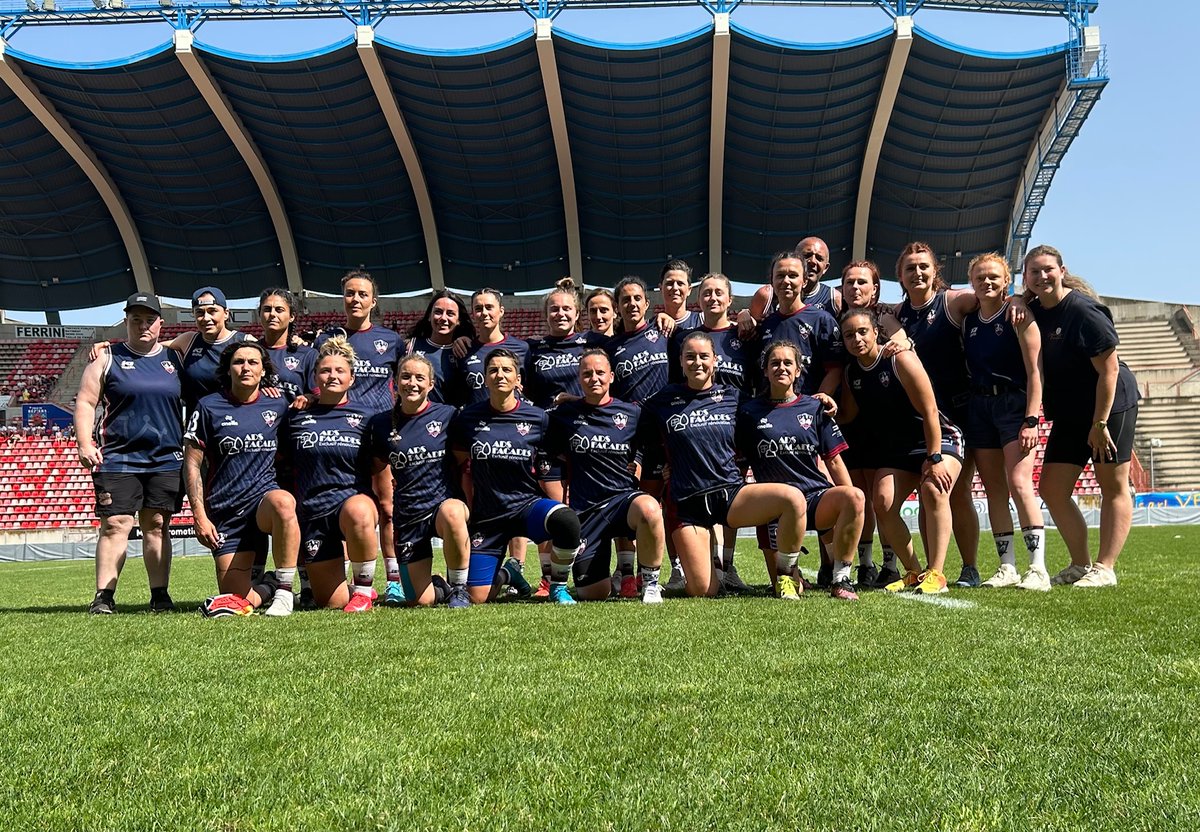 #Happy|| N'ont-elles pas fière allure nos filles de l'équipe de rugby du #SDIS de l'#Hérault ? Encore bravo à nos Héraultaises pour leur titre de championne de France tant mérité Félicitations à toutes !🏉👏🫶🇫🇷

Les sapeurs-pompiers de l'Hérault vous souhaitent un bon week-end.