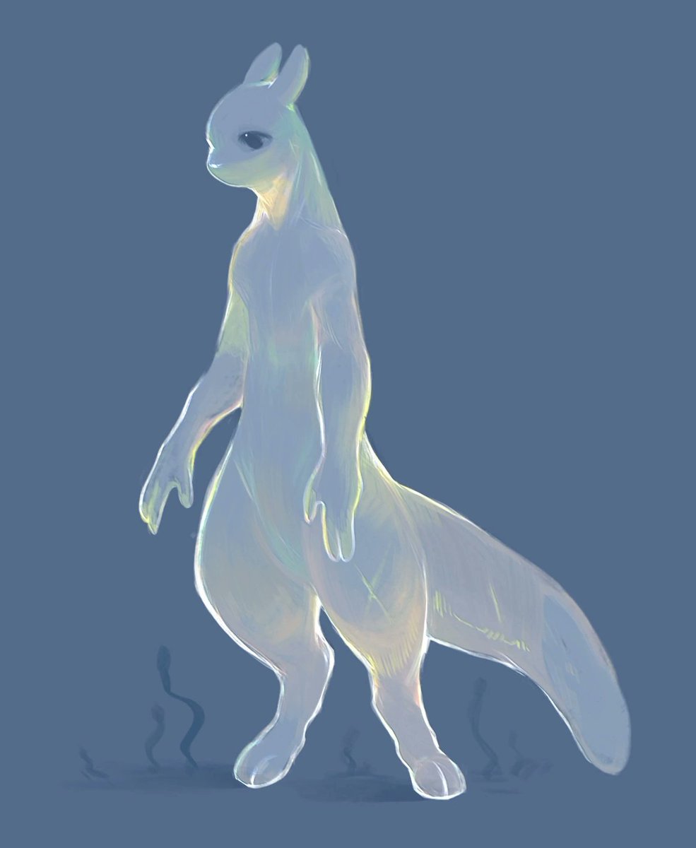 Lapikili1's tweet image. Something unusual..
I've wanted to try anthro slugcat for a long timeโ
#Rainworld
