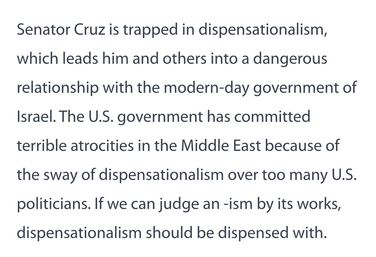 Ted Cruz, Dispensationalism, and the State of Israel. By <a href="/NewmanJ_R/">Jonathan Newman</a>