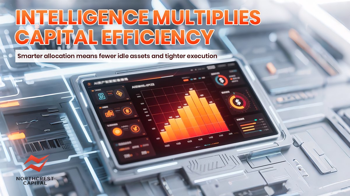 NorthcrestLTD's tweet image. 💡 Capital isn’t just about how much you invest, it’s how efficiently it works.
At NorthcrestCapital, our AI reallocates dynamically to maximize return per unit of risk.
📊 We don’t just grow capital. We optimize it.

#NorthcrestCapital #CapitalEfficiency #SmartAllocation
