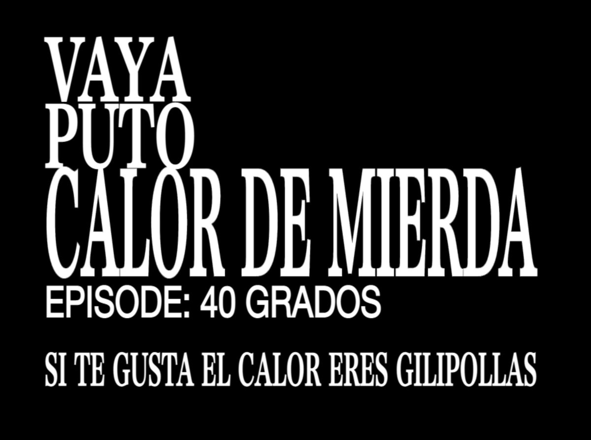 xnanuski's tweet image. Que vuelva el invierno ya