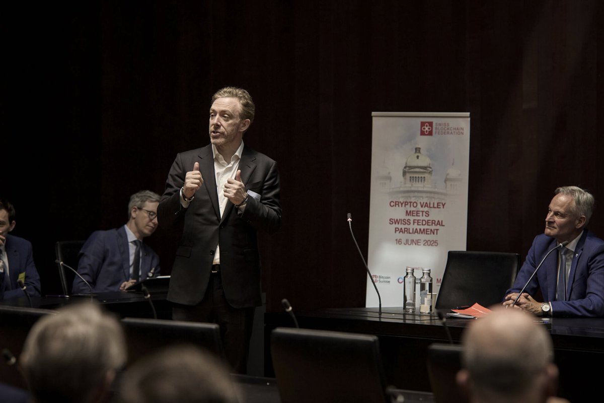 THIS WEEK: #ICP AT THE SWISS PARLIAMENT

On June 16, <a href="/dfinity/">DFINITY Foundation</a> joined #blockchain leaders at the Swiss Parliament in Bern, invited by the Swiss Blockchain Federation.

Hosted by Federal Councillor Guy Parmelin, the event explored Switzerland’s role as a global blockchain hub.