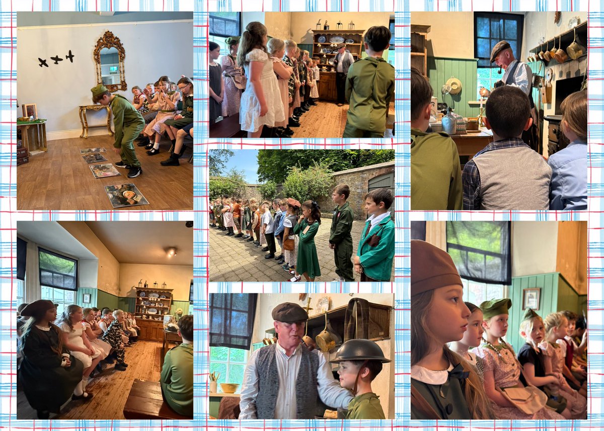 pondparkp4's tweet photo. P4McC had a great time on their trip to Palace Stables which included meeting an air raid warden and being put through their paces by an American GI. https://t.co/NUMjTK6oEC