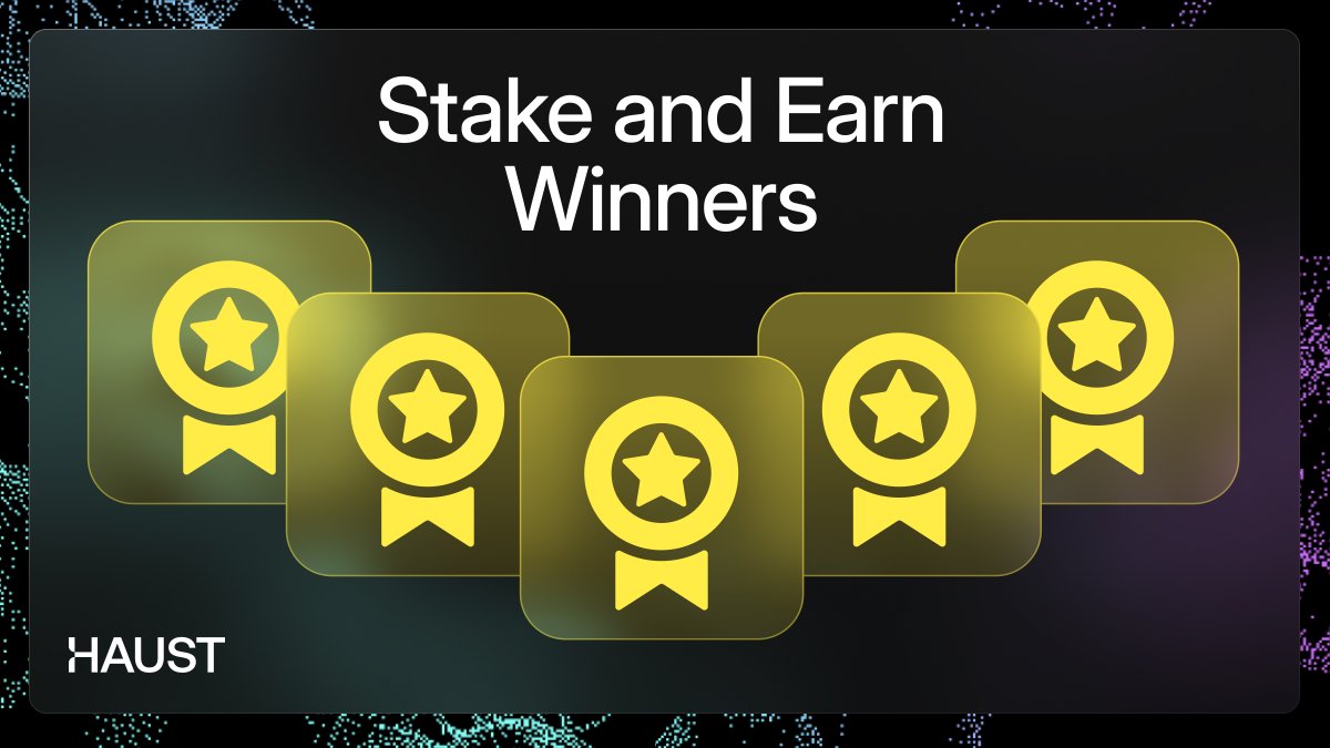 Haust Network (@haustnetwork) on Twitter photo The "Stake & Earn" campaign has officially wrapped!
LPs staked, quests conquered, memes shared — and all rewards have been distributed 💌
Big thank you to everyone who joined the bloom 🌱
See you in the next phase of the Haust journey ⚡ The "Stake & Earn" campaign has officially wrapped!
LPs staked, quests conquered, memes shared — and all rewards have been distributed 💌
Big thank you to everyone who joined the bloom 🌱
See you in the next phase of the Haust journey ⚡