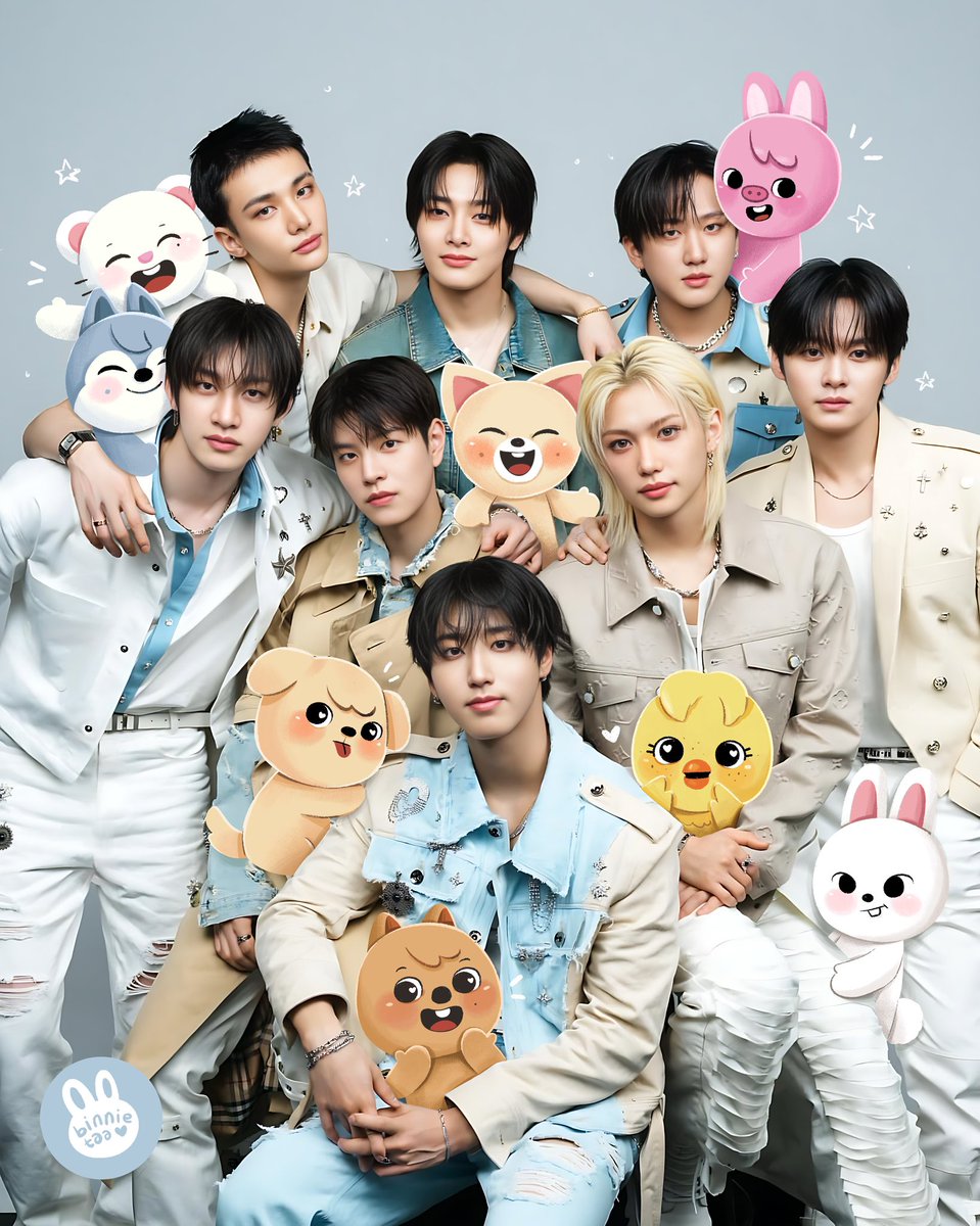 binnietaa's tweet image. FAM 🤍

#StrayKids #SKZ #Skzoofanart