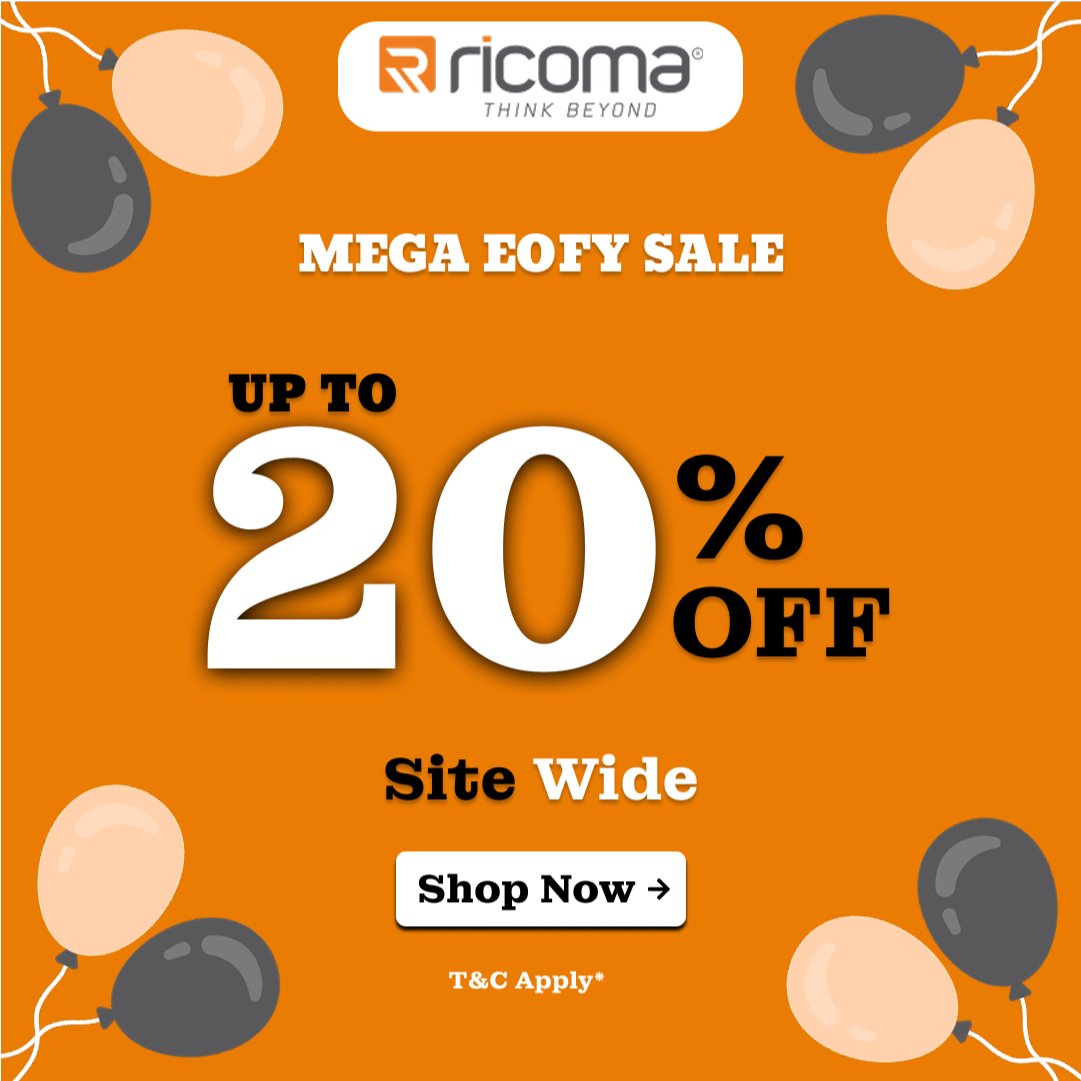 Ricoma_aus's tweet image. 🎉 EOFY SALE – Save up to 20%! 🎉
Get Ricoma embroidery machines, heat presses &amp;amp; accessories at unbeatable prices.

🧵 Perfect for crafters &amp;amp; creative businesses!
👉 Shop now: ricoma.com.au/sale/

#RicomaAustralia #EOFYSale #EmbroideryMachines #HeatPressAustralia #ThinkBeyond