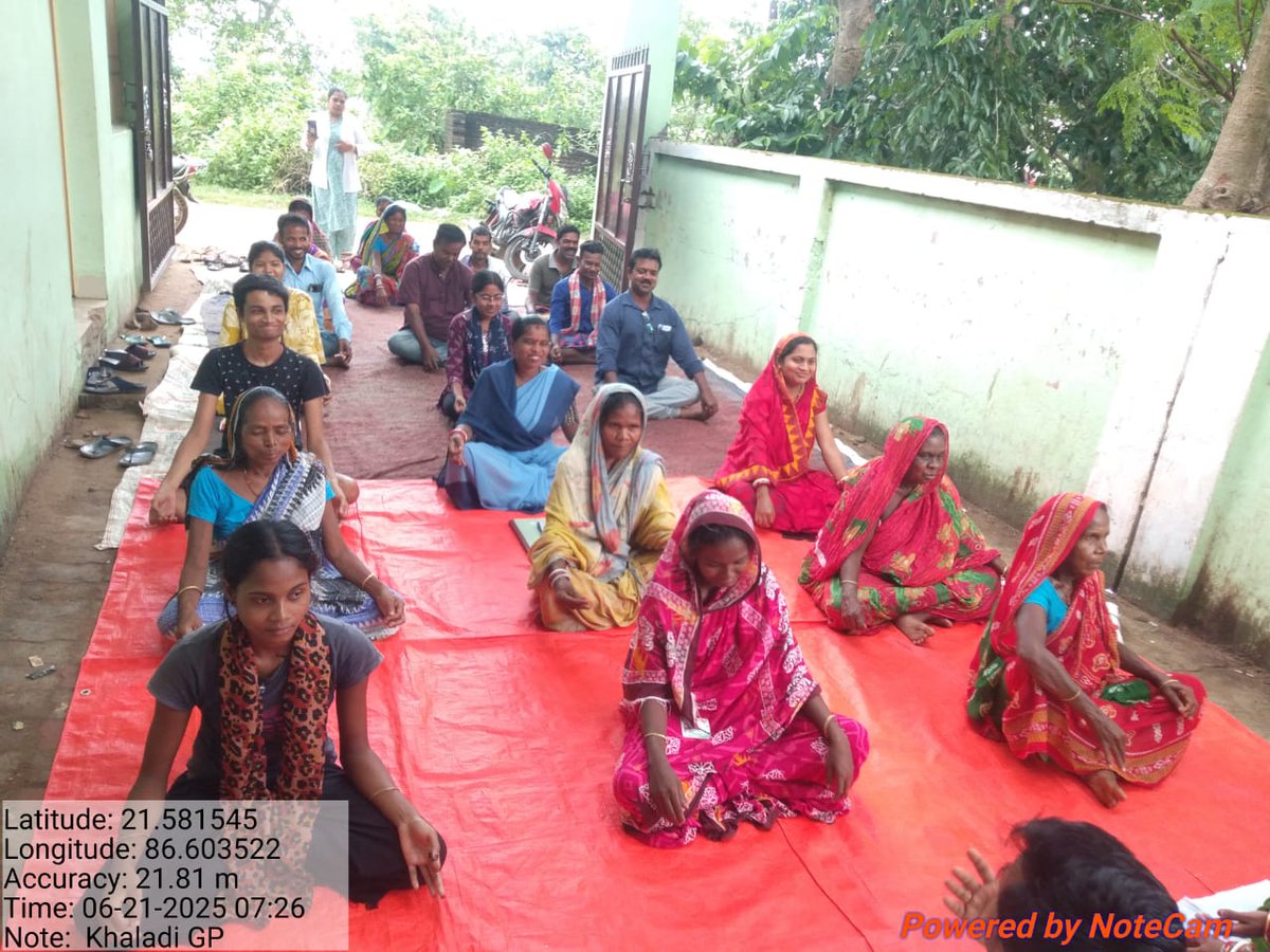 BDO_Udala (@bdo_udala) on Twitter photo Observation of International Yoga Day in respect Khaladi GP of Udala Block dt.21.06.2025
<a href="/CMO_Odisha/">CMO Odisha</a> <a href="/ZP_Mayurbhanj/">ZILLA PARISHAD MAYURBHANJ</a>
<a href="/DM_Mayurbhanj/">Collector & District Magistrate Mayurbhanj</a> <a href="/PRDeptOdisha/">Panchayati Raj and Drinking Water Department</a>
#InternationalDayofYoga2025 Observation of International Yoga Day in respect Khaladi GP of Udala Block dt.21.06.2025
<a href="/CMO_Odisha/">CMO Odisha</a> <a href="/ZP_Mayurbhanj/">ZILLA PARISHAD MAYURBHANJ</a>
<a href="/DM_Mayurbhanj/">Collector & District Magistrate Mayurbhanj</a> <a href="/PRDeptOdisha/">Panchayati Raj and Drinking Water Department</a>
#InternationalDayofYoga2025