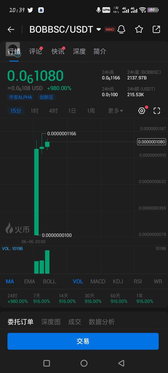 🔥【火币 HTX 放大招！$BOBBSC 今晚 8 点正式开冲】​
币圈搞事情！那个靠实习生整活火起来的迷因项目 $BOBBSC，今晚就要登陆火币 HTX 啦！
​
⏰ 划重点时间 ——​
✅ 今晚 20:00：充币通道 &amp; 币币交易同步开启，Bob 带着「让 BSC 支棱起来」的使命杀疯了！​
✅ 明天
