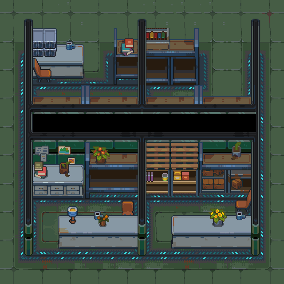 SaaaDGames's tweet image. Just look at these little shops from our new market! Aren’t they adorable? #pixelart #indiedev @Gushna1 @arthur_vista