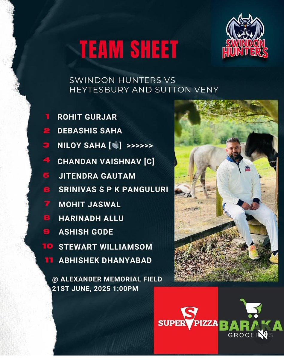 Swindon Hunters CC tweet media