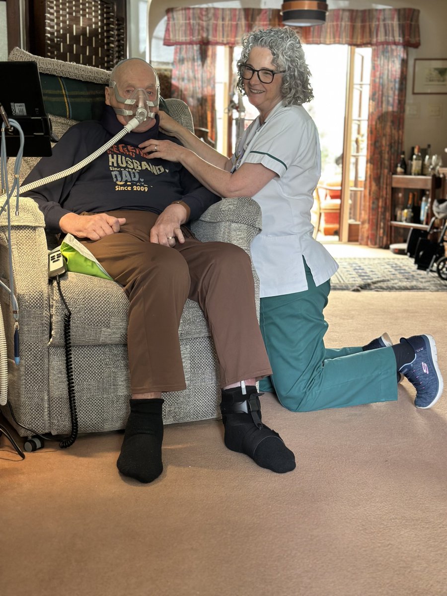theRCOT's tweet image. &apos;Heather and the rest of the hospice occupational therapy team have been a guiding force.&apos; 🧡

On #GlobalMNDAwarenessDay, we’re sharing John Healy’s story and OT Heather Colbert’s reflections on supporting him through MND: loom.ly/dvnNnec @wsbhospices @mndassoc
