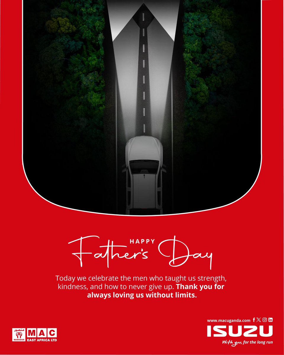 Like a reliable engine, he's powered our dreams. Like a sturdy chassis, he's provided our stability. To the ultimate vehicle of love and support, Happy Father's Day. Thank you for every mile, every lesson, and every limitless moment.

#FathersDay || #WithYouForTheLongRun