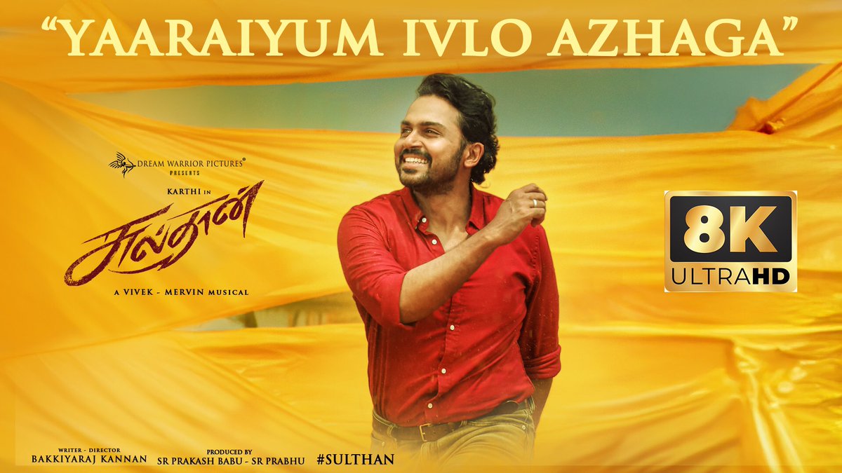 DreamWarriorPictures (@dreamwarriorpic) on Twitter photo On this #WorldMusicDay, experience melody like never before!🎵 Presenting “#YaaraiyumIvloAzhaga” from #Sulthan, now available in #8K for a truly immersive journey.✨
▶️ youtu.be/CR4CdA3n__8
🎙️ <a href="/SilambarasanTR_/">Silambarasan TR</a>
✍️ <a href="/Viveka_Lyrics/">Viveka Lyricist</a>
🎶 <a href="/iamviveksiva/">Vivek Siva</a> - <a href="/MervinJSolomon/">Mervin Solomon</a> On this #WorldMusicDay, experience melody like never before!🎵 Presenting “#YaaraiyumIvloAzhaga” from #Sulthan, now available in #8K for a truly immersive journey.✨
▶️ youtu.be/CR4CdA3n__8
🎙️ <a href="/SilambarasanTR_/">Silambarasan TR</a>
✍️ <a href="/Viveka_Lyrics/">Viveka Lyricist</a>
🎶 <a href="/iamviveksiva/">Vivek Siva</a> - <a href="/MervinJSolomon/">Mervin Solomon</a>