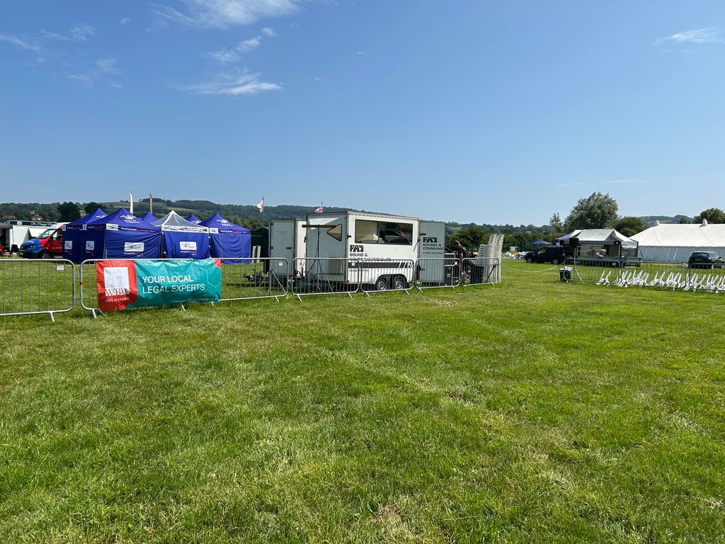 We are all set up and ready to welcome you at the Axe Vale Show 2025 in Axminster today!

Come and find us to speak with our friendly team about how we can support you with legal matters tailored to rural life, farming, business, and personal planning.